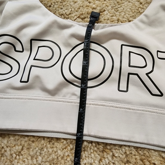 Victoria's Secret Sports Bra XS off white color - Picture 4 of 8